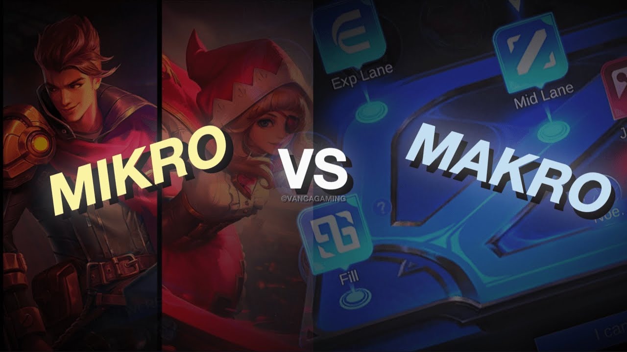 Macro dan micro moba atau rts