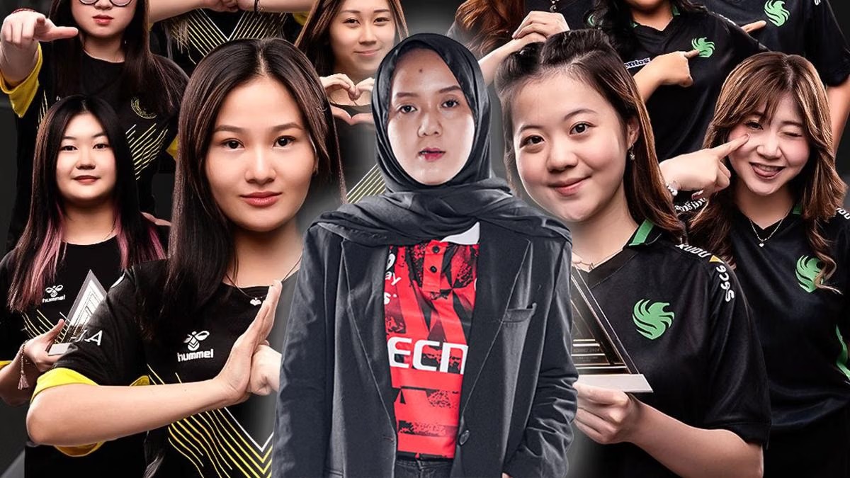 pro player wanita MLBB menyeimbangkan skill dan karir