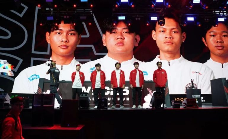 Timnas mlbb putra peringkat keempat dunia di iesf WEC 2025