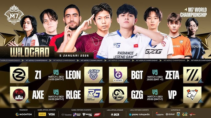 Update Hasil M7 MLBB Wild Card