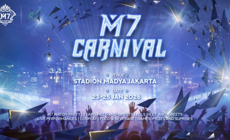 M7 Carnival Pesta Esports Terbesar Total Hadiah Rp30 Miliar